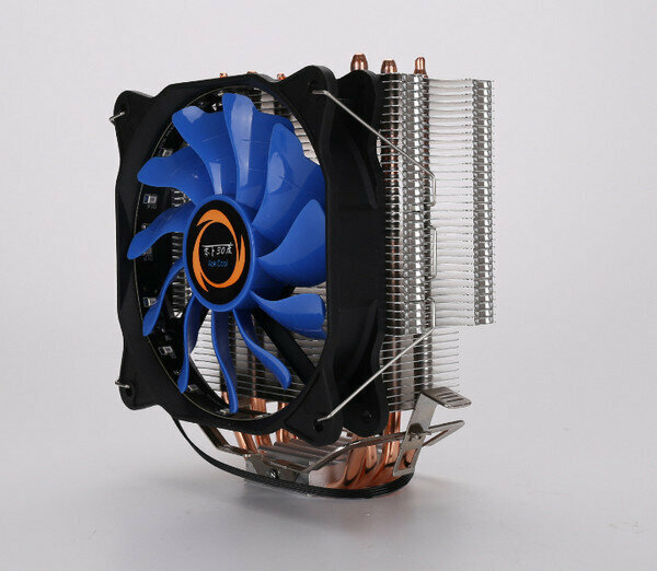 Ultra-Silent CPU High Efficiency Cooler (Firefly) - Intelligent Temperature Control Luminescence - No Lights