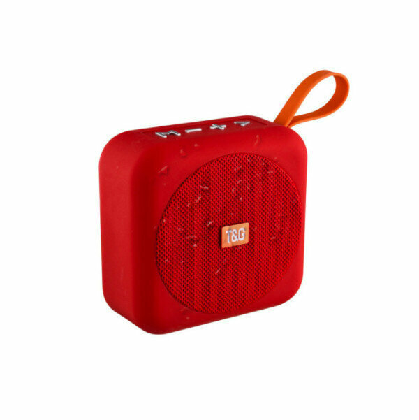 Square bluetooth subwoofer (red)