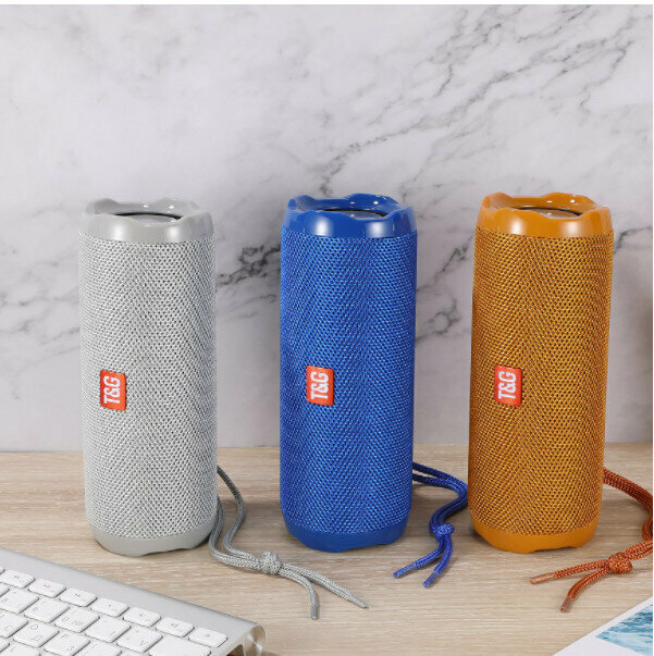 Outdoor portable bluetooth subwoofer (blue)