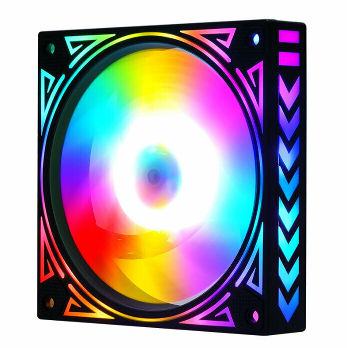 Computer Case Radiator ARGB Optical Case Fan Radiator (Auto Radiator (4pin))