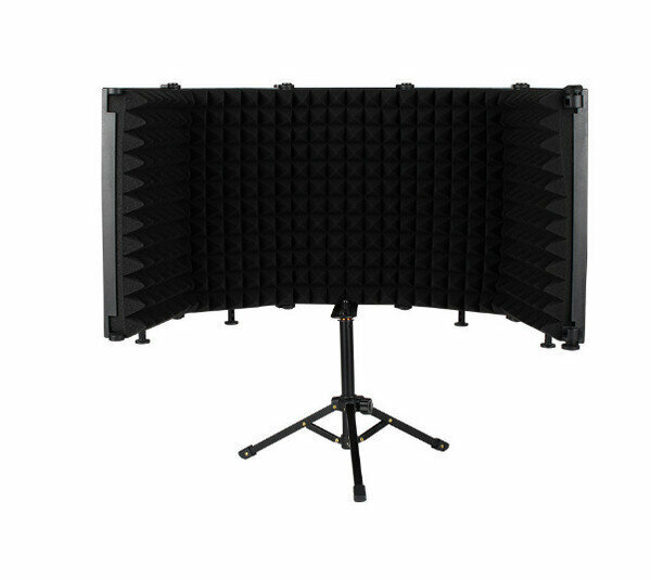 Tripod Windscreen/Live Acoustic Enclosure Set M3S - Five Doors + Tripod (without lift) - Black