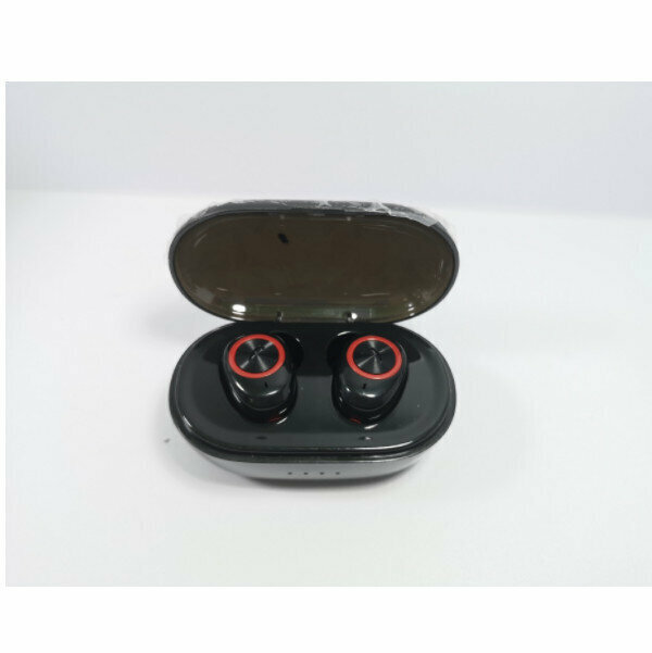 Waterproof bluetooth headset (black red)