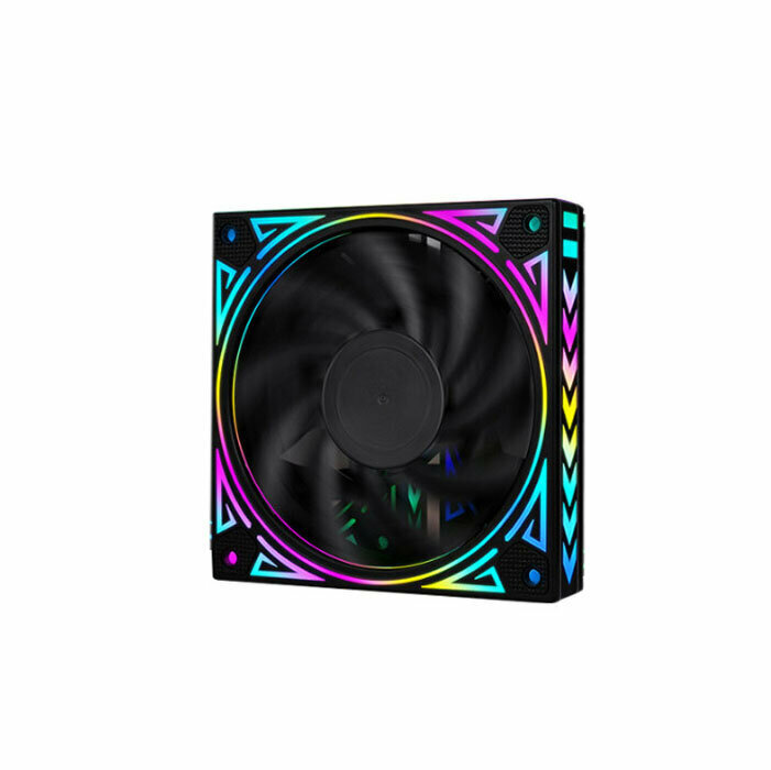 Computer Chassis Radiator ARGB Optical Chassis Fan Radiator (External Illuminated Argb (5V Shenguang Motherboard Sync))