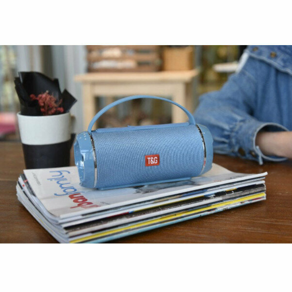 Mini bluetooth subwoofer (blue)