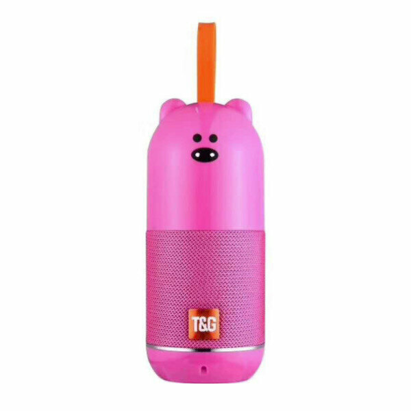 Outdoor waterproof bluetooth subwoofer (pink)