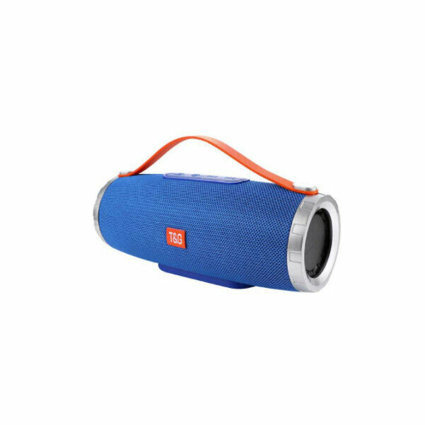 Fabric portable bluetooth speaker (blue)