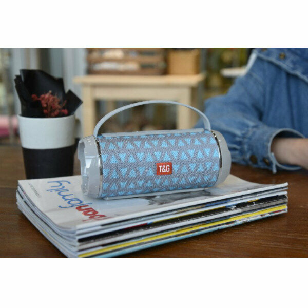 Mini bluetooth subwoofer (triangle blue)