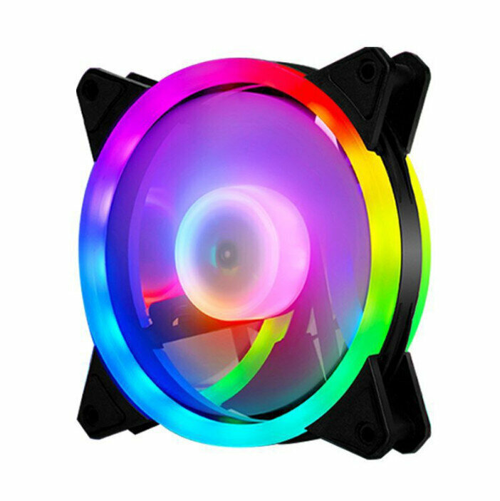 Computer Case Radiator ARGB Optical Case Fan Phantom Radiator (Inner and Outer Illuminated Argb (5V Shenguang Motherboard Sync))