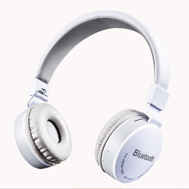 Sports Bluetooth 4.2 Subwoofer Headset Wireless Bluetooth Headset (White)