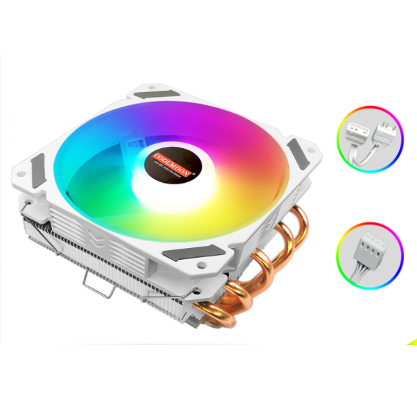 T5 CPU Cooler i5i7 AMD 5 Copper CPU Fan (T500 5V ARGB)