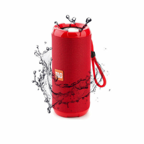 Fabric bluetooth subwoofer (red)
