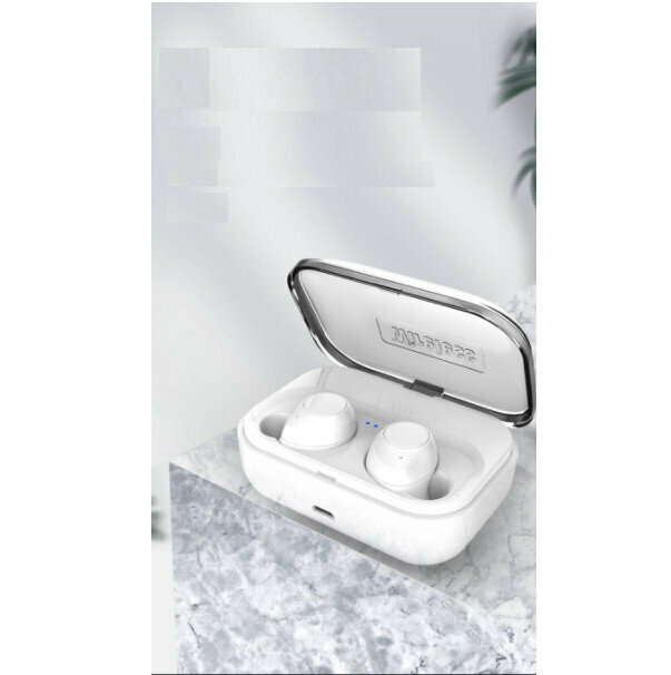 Outdoor sports bluetooth headset (white)