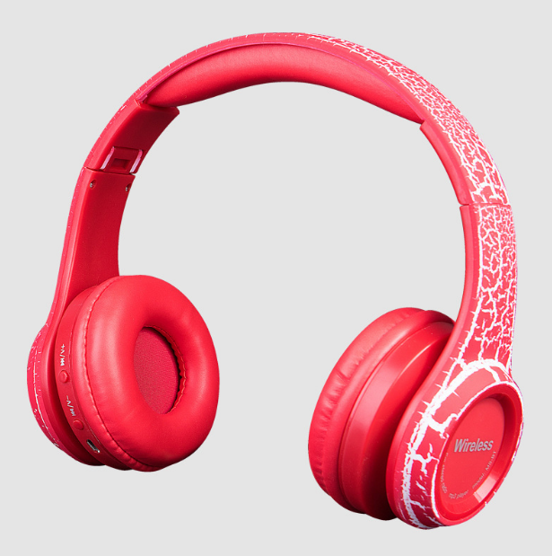Sport Bluetooth 4.2 Subwoofer Headset Wireless Gaming Headset (Red)