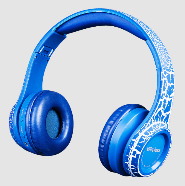 Sport Bluetooth 4.2 Subwoofer Headset Wireless Gaming Headset (Blue)