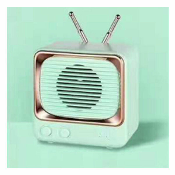 Small TV wireless bluetooth speaker (green)