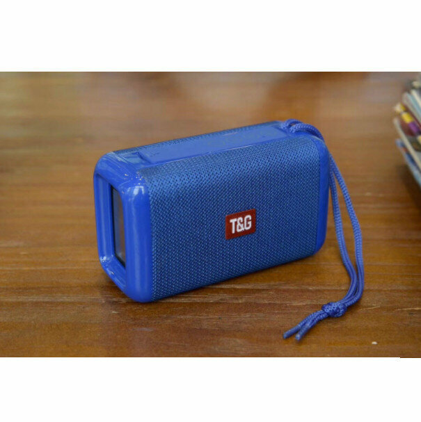 Fabric waterproof bluetooth subwoofer (blue)