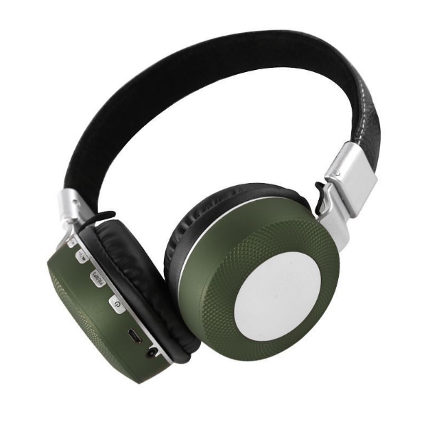 Sport Bluetooth 4.2 Subwoofer In-Ear Card Headset Wireless Gaming Headset (Green)