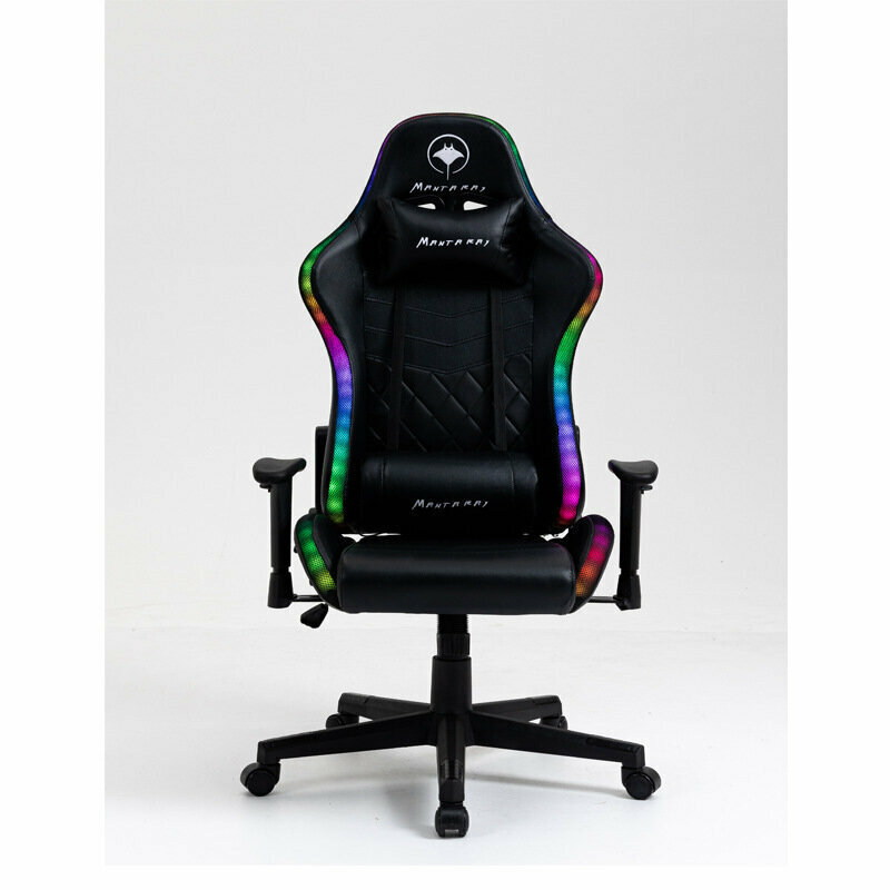 Ergonomic chair with RGB light (black with RGB)