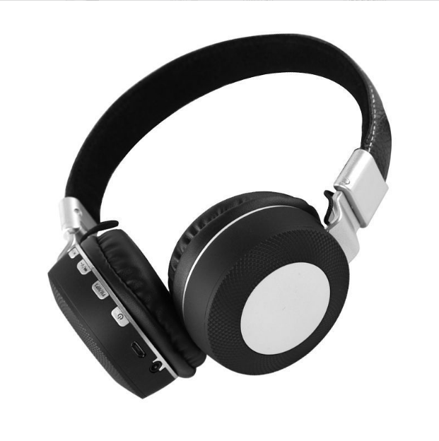 Sports Bluetooth 4.2 Subwoofer In-Ear Plug Card Over-Ear Wireless Gaming Headset (Black)