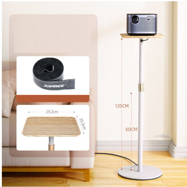 Projector Bracket [(White) L38 Lifting Wooden Tray Model]