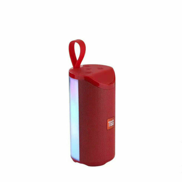 Colorful light bluetooth subwoofer (red)