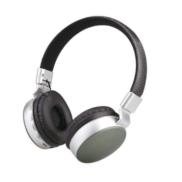 Sport Bluetooth 4.2 Subwoofer In-Ear Card Over-the-Ear Wireless Gaming Headset (Silver Gray)