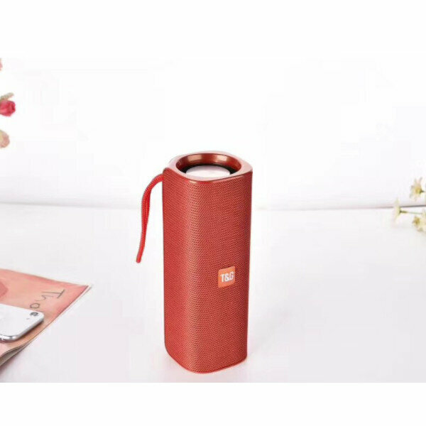 Fabric bluetooth speaker (red)