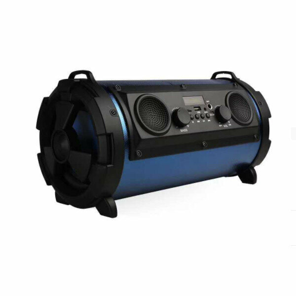 Barrel bluetooth subwoofer (blue)
