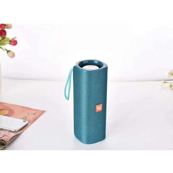 Fabric bluetooth speaker (green)