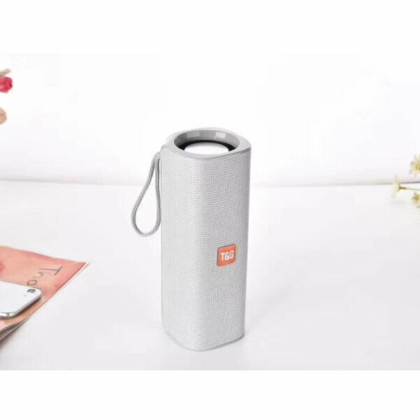 Fabric bluetooth speaker (gray)