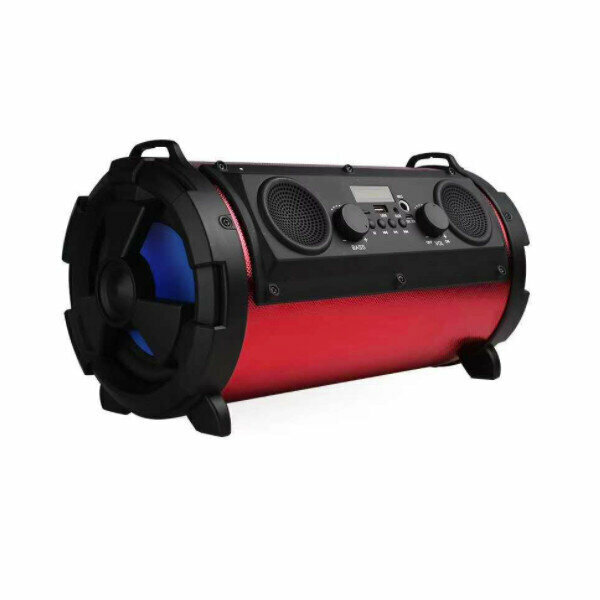 Barrel bluetooth subwoofer (red)