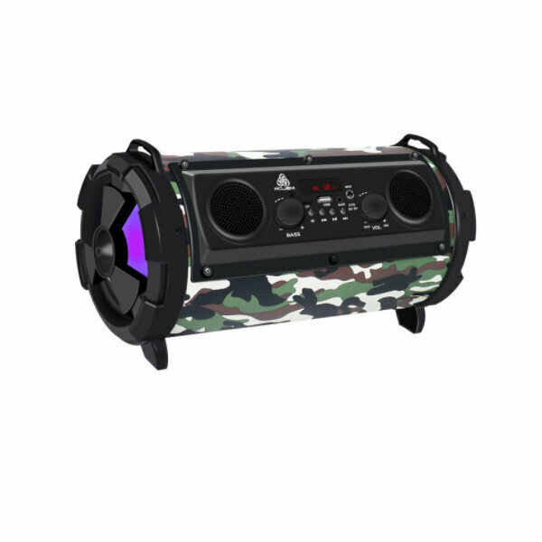 Barrel bluetooth subwoofer (camouflage)