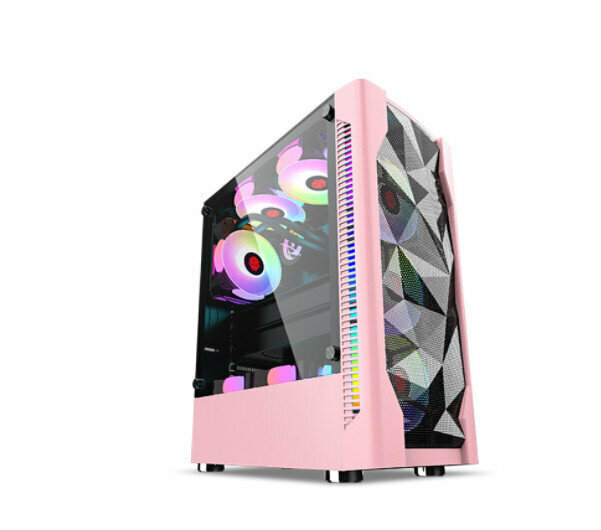 Desktop CaseGaming CaseUSB3.0 (Ice Diamond I (Pink))