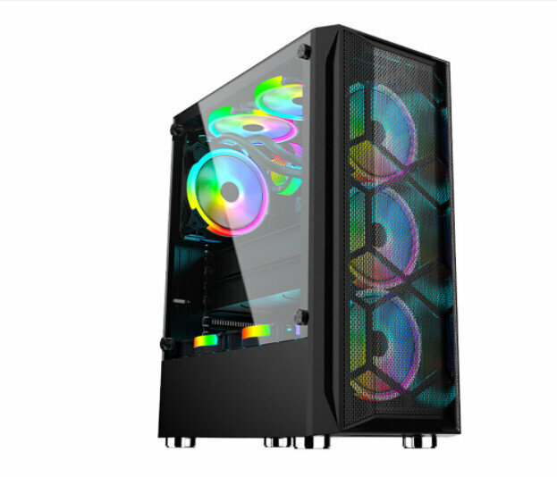 Desktop CaseGaming CaseUSB3.0 (Ice Drill II.(Black))