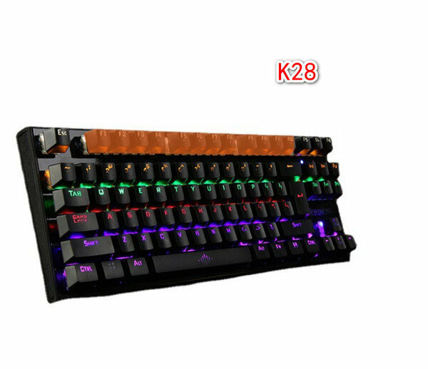 Wired mechanical keyboard-K28-Deep black