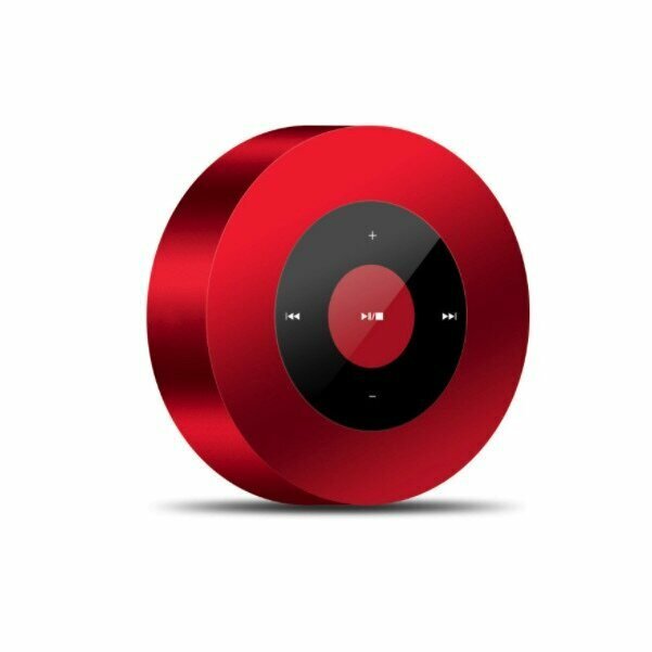 Touch screen car bluetooth subwoofer (China red)