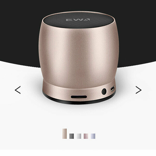 Wireless Bluetooth mini subwoofer (gold)