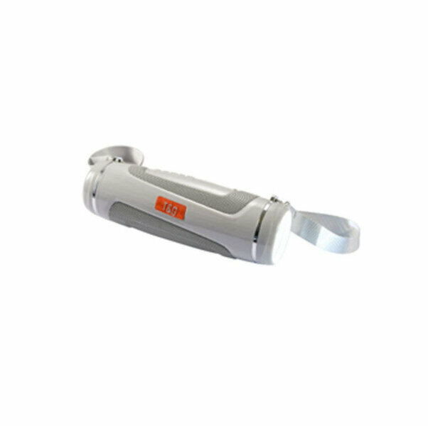 Flashlight Bluetooth speaker (silver gray)