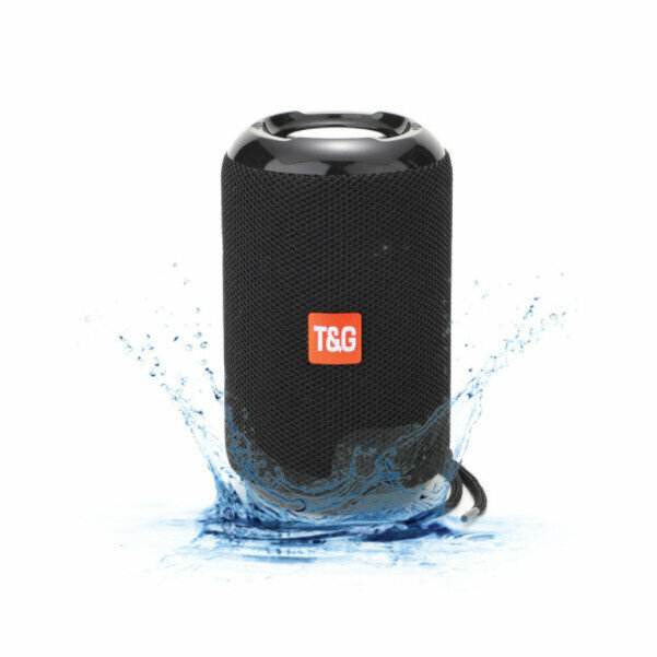 Fabric waterproof bluetooth speaker (black)