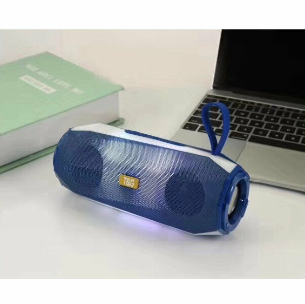 Outdoor portable bluetooth speaker (blue)