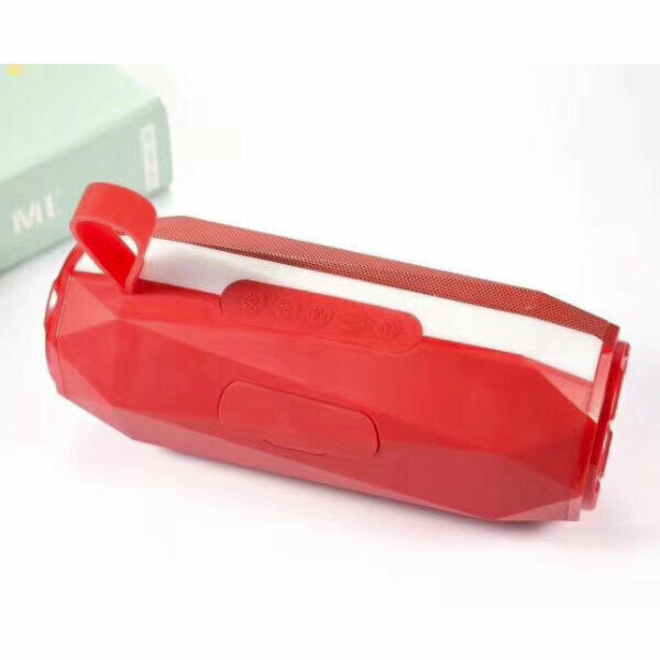Outdoor portable bluetooth speaker (red)