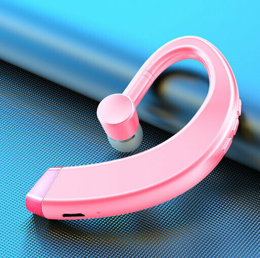 Wireless Bluetooth headset color [pink]