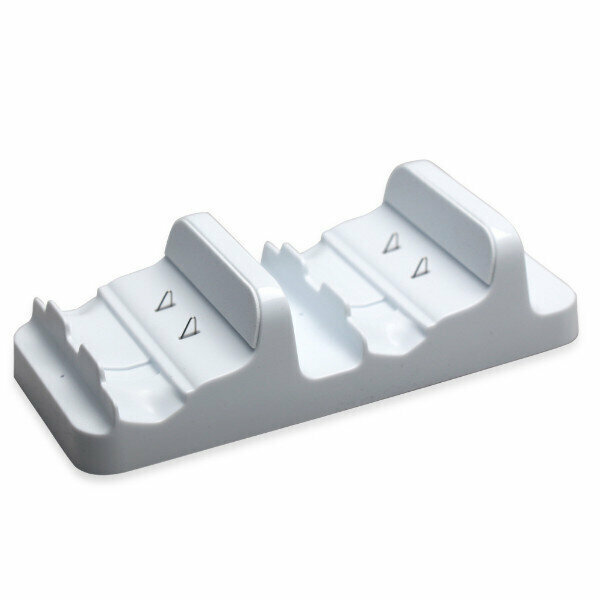 Compatible with Xbox ONES Gamepad Dual Seat Rechargeable Battery Set (White)