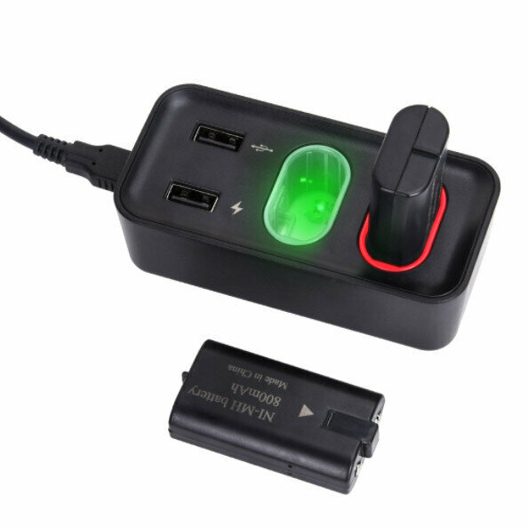 Compatible with Xbox Series S/X Gamepad Battery Holder Portable Xbox Wireless Controller Battery Pack Charger (TYX-0665)