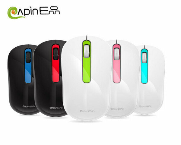 Mini Wireless Color Mouse-E Pin E2