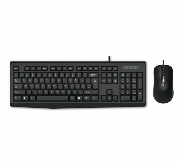 Wired Keyboard & Mouse Business Office Set-(F8171U+U)