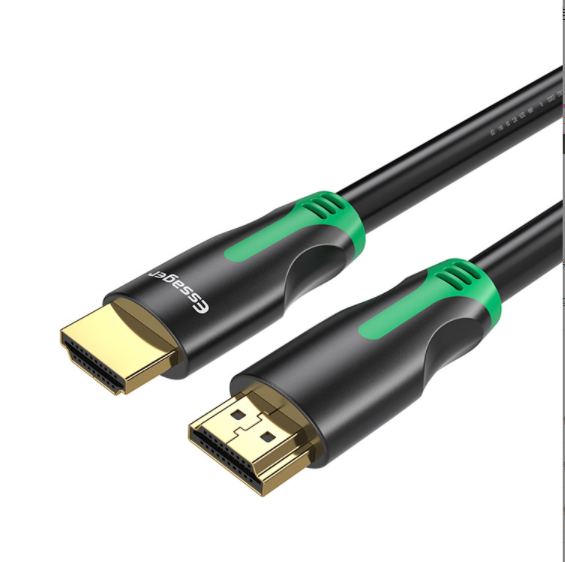 新款HDMI公對公高清數據線4K電視電腦連接線（黑色0.5M）