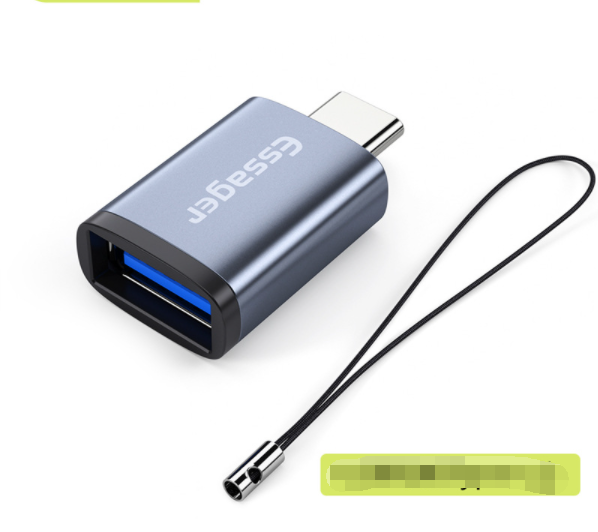 TypeC Male to USB 3.0 Female Adapter (Gray)