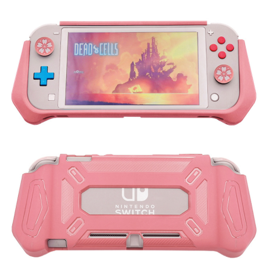 Nintendo switch lite Half Pack TPU Case (Pink)