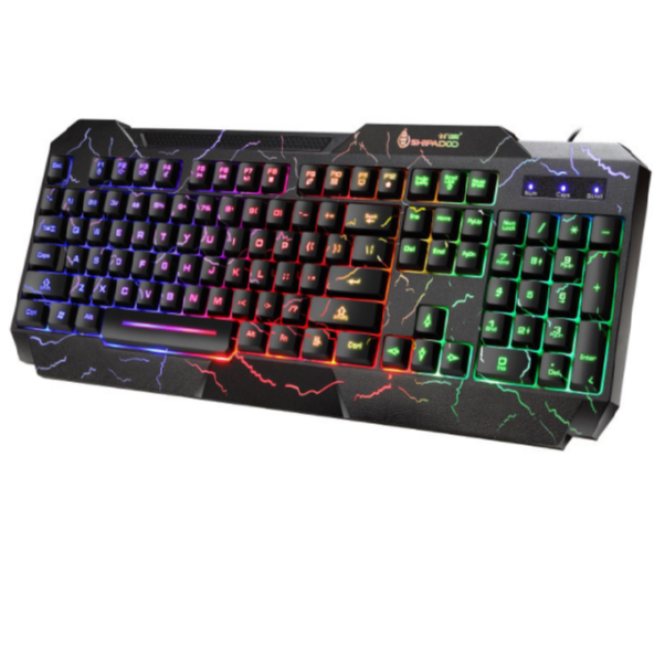 Laser Engraving Luminous Gaming Keyboard (D620 Keyboard)